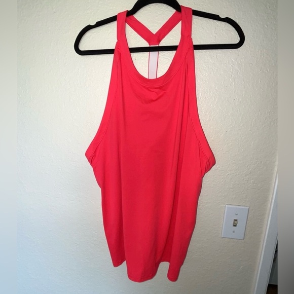 NWOT Athleta Power Chi Tank In Bright Pink/Coral Color S/228714-00 SIZE XL - Picture 4 of 9